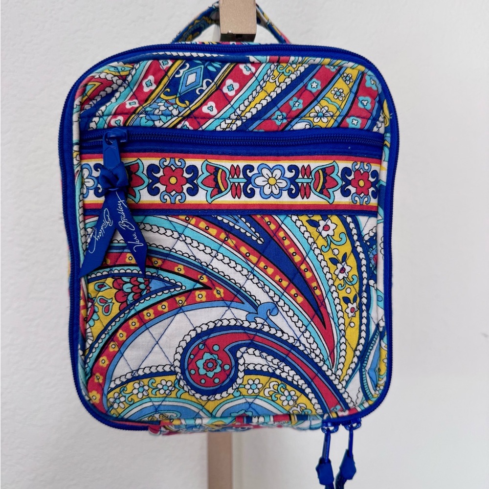 Vera Bradley Multicolor Paisley Cosmetic Bag